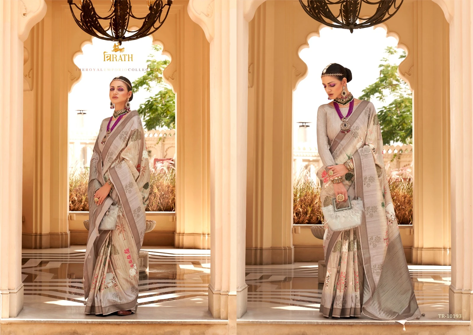 Trirath Savera Super Pv Raw Silk Wholesale Fancy Sarees Catalog — Wholesale Sarees, MPA wholesale from Surat — Photo 11
